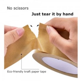 easy tear packaging sealing box Kraft paper tape