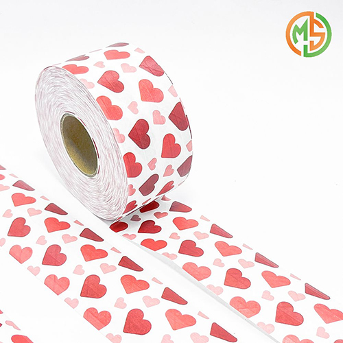 Branded Eco-friendly Water Activated Gummed Kraft Paper Tape