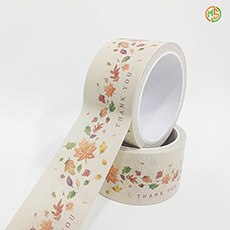 Logo printed color duct tape 