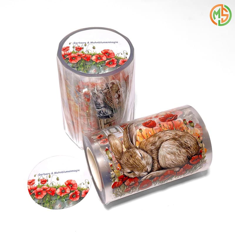 Floral PET Tape for Scrapbook Floral PET Tape for Scrapbook